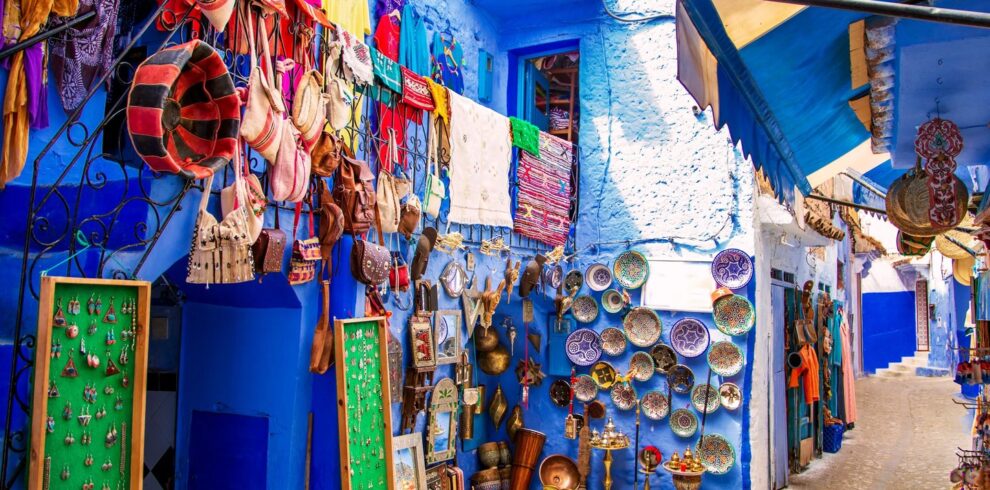 Tangier to Chefchaouen day trip with blue streets of Chefchaouen and Rif Mountains in Northern Morocco